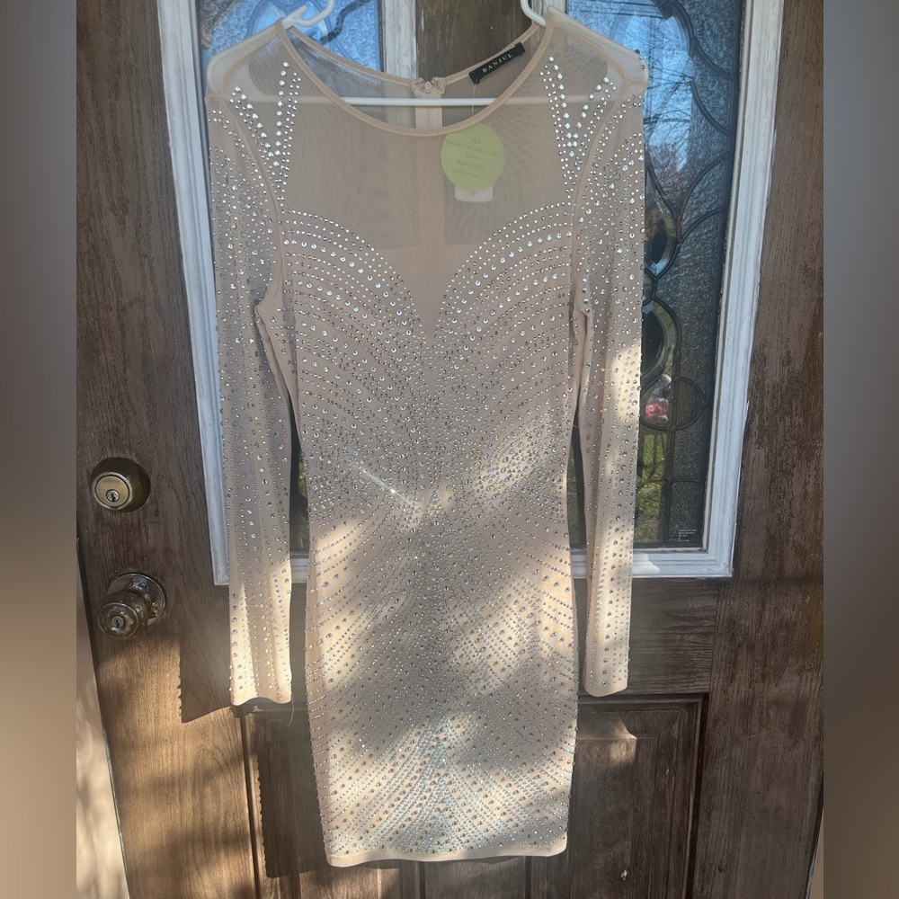 Cute rhinestoned Dress for a special occasion